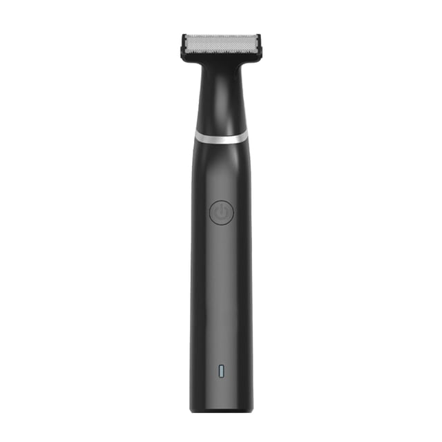 Maquinilla de afeitar eléctrica recargable GT-266 con diseño ergonómico, doble filo y resistente al agua. Incluye 4 peines ajustables y cable USB. ¡Afeitado rápido y cómodo!