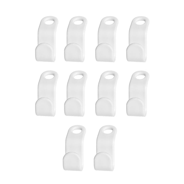 Conector De Suspensión Ganchos del conector de la suspensión de ropa - Percha de ropa en cascada espesada 10 / 50 piezas Tmvgtek Libre de BPA