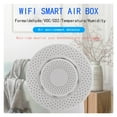 thumbnail image 4 of Tuya Wifi CO2 Sensor VOC Gas Detector Smart Air Quality Monitor Temperature Humidity Sensor Automation Alarm Detector ,Easy to Install, 4 of 6