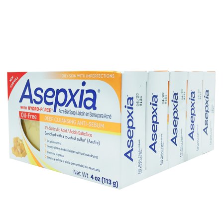 ASEPXIA OIL-FREE ACNE BAR SOAP / DEEP CLEANSING ANTI-SEBUM ...