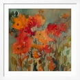 thumbnail image 2 of Art.com Orange Flower Giclee Print by Michelle Abrams, White Frame Wall Art, 38" x 38", 2 of 4