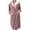 Wine, variant on Plush Robes for Women Women's Fleece Plush Robe Long Warm Plush Bathrobe Loungewear Jacket Printed Comfort Robe Womens Robes