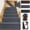 Autocollants Adhésifs Réutilisables 3 pcs Moins de 5 $ a1, variante sur Fufafayo Tapis d'Escalier Antidérapants, Marches d'Escalier Antiglisse Embossées et Autocollants de Marche, Protection de Plancher Adhésive Réutilisable pour Enfants, Personnes Âgées Ou Animaux de Compagnie, Conception de Prise de Sécurité pour Escaliers Intérieurs, Couloir et