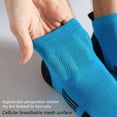 Cotton Socks for Men Low Cut, Max Cushion Thick Athletic Ankle Mens