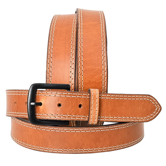 HILASON Western Genuine Leather Belt for Men Women Cowboy Cowgirl Handmade Unisex Full Grain Heavy Duty Belt for Jeans
