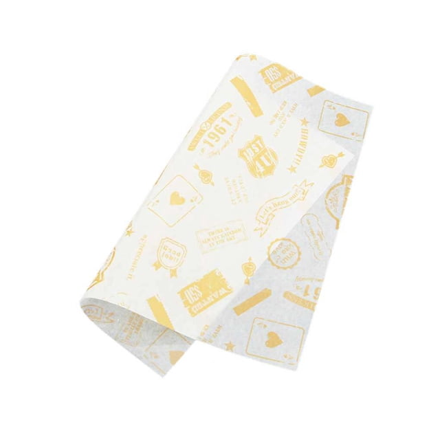 justharion Wax Paper Baking Sheets Food Wraps Grease Papers Bread Burger Cheese Liners Tissues Oilpaper Cooking Kitchen Tools