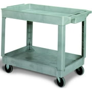 Continental N5805GY Pneumatic Utility Cart, 400 lb, Plastic, Gray