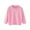 Pink, variant on Baywell Girls Boys Basic Sweaters Long Sleeve Round Neck Classic Knit Cardigan Sweater Child Button Solid Cotton Knit Tops 1-6Y
