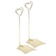 thumbnail image 3 of Table Number Holder, Place Card Holder Table Picture Stands Table Cardholder 6 X 2.4 X 1.9inch Portable Multipurpose  For Home For Wedding For Party For Office ANGGREK Oro, 3 of 8