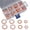 Red, variant on 30Pcs Car Ac Gasket Assortment Air Conditioning Compressor Port Seal Washer Kit Car Auto Repair Tools