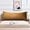 Coffee, variant on Styesk Cool Body Pillows For Adults Extra Long Pillows For Bed Shredded Memory Foam Full Pillows Pillowcase + Pillow Core--Zipper Type