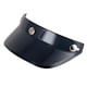 thumbnail image 1 of Visera para casco de motocicleta con 3 broches y protección solar Negro, 1 of 7