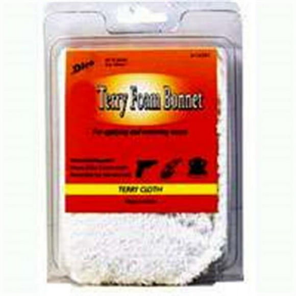 Dico Products 584-47800 Terry Foam Bonnet- 7 In.