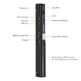 thumbnail image 4 of Portable Handheld Wand Wireless Scanner A4 Size 900DPI JPG/PDF Formate LCD Display with Protecting Bag and 8GB TF Card for Business Document Reciepts Books Images, 4 of 7