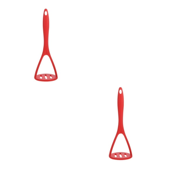 2 Pieces Pink Kitchen Appliances Potato Puree Pear Masher Baby