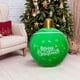thumbnail image 5 of Bola de Navidad inflable gigante de 24 pulgadas para decoración interior y exterior de fiesta navideña, 5 of 7