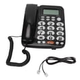 thumbnail image 2 of Teléfono con cable, teléfono con cable, identificador de llamadas, teléfono fijo de escritorio, tecnología de vanguardia, 2 of 8