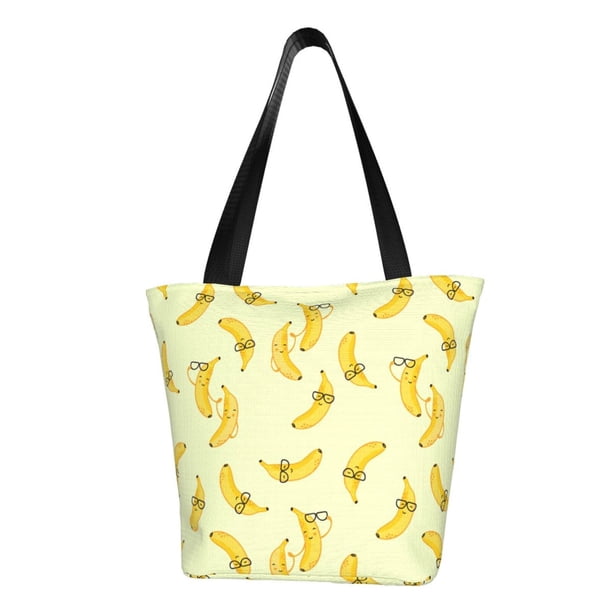 Disketp Bananas Bolsa de Hombro Casual para Mujer, Bolso Cruzado para Compras, Viajes y Uso Diario