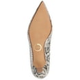 thumbnail image 5 of Journee Womens Pammie Slip On Pointed Toe Kitten Heel Pumps, Widths Available, 5 of 9