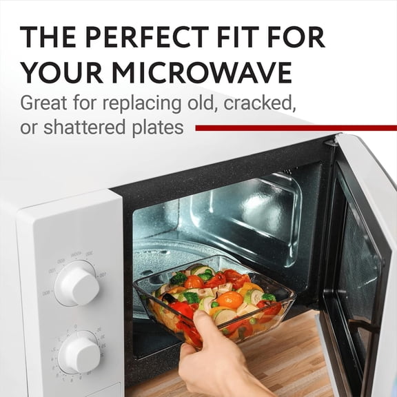 16.5" Glass Microwave Turntable Plate Replacement for