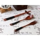 thumbnail image 3 of Juego de 3 piezas de cubiertos japoneses de madera: palillos, cuchara y tenedor. Regalo., 3 of 5