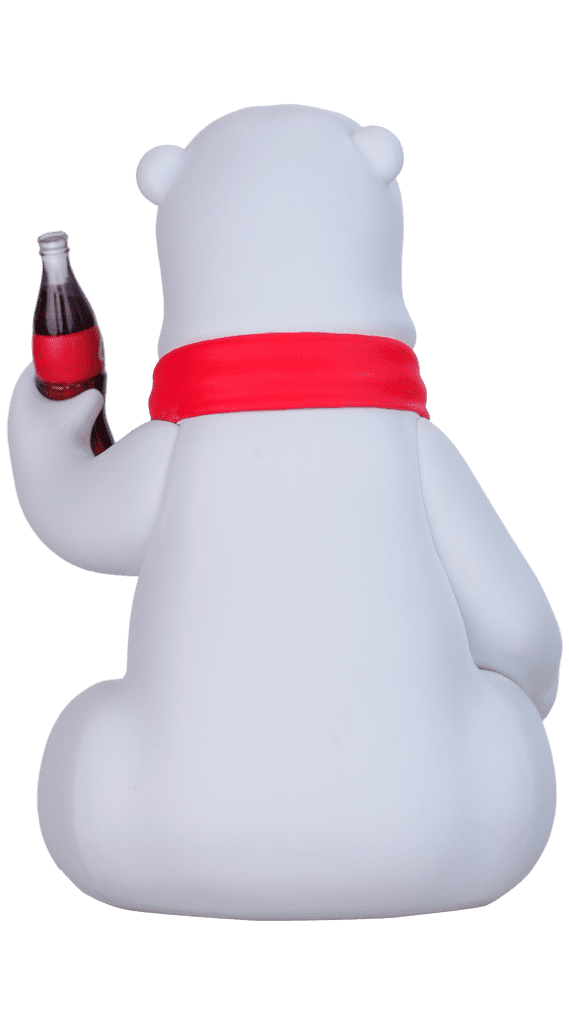 12 cm (4 pouces) Minix Collectible Figurine Coca Cola - Polar Bear