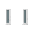 thumbnail image 1 of Ventilador Torre Portátil Escritorio 3 Velocidades Montaje en Pared Recargable () Blanco, 1 of 5