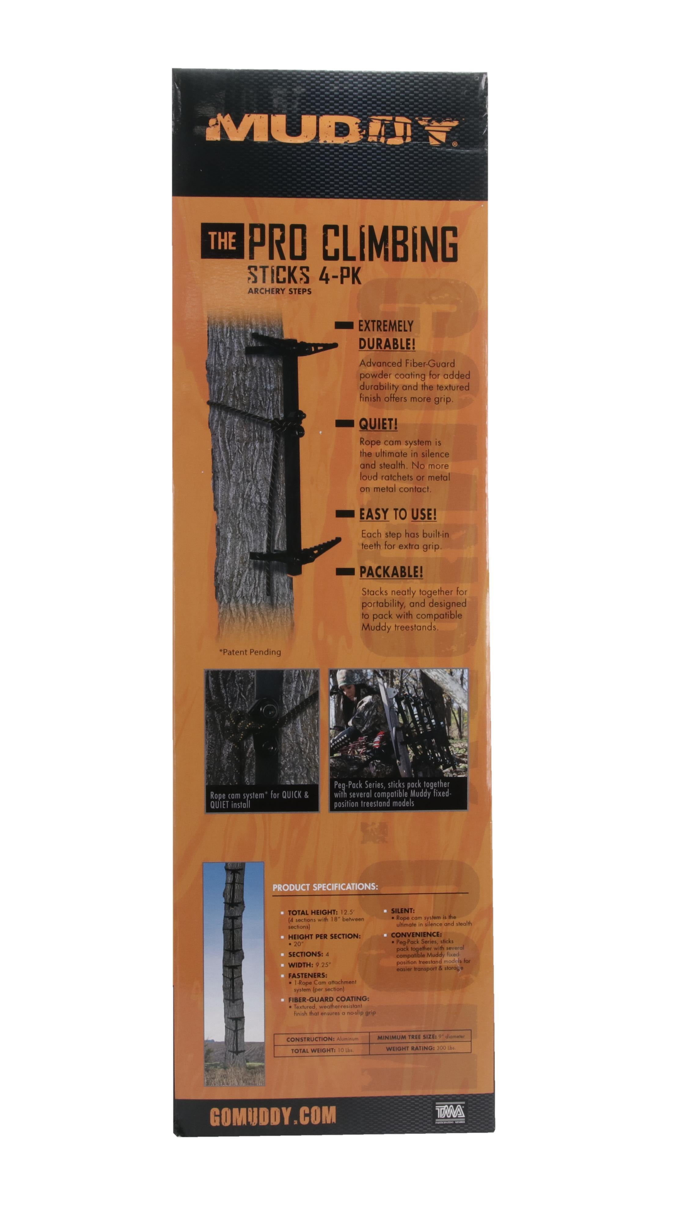 Muddy 2024 climbing sticks