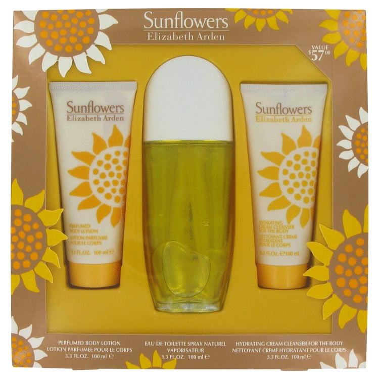 SUNFLOWERS par Elizabeth Arden Gift Set 3.4 oz Eau De Toilette Spray