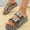 black, variant on Platform Wedge Sandals for Women, Breathable Cork Summer Shoes with EVA Cushion, Lightweight Slip-On Beach Sandals 2026