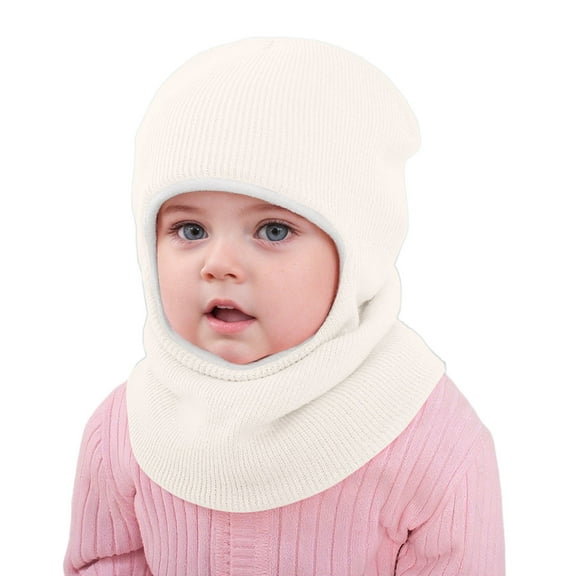 Gyujnb Kids Winter Fleece Knit Hat with Ear Warm for Toddlers Boys Girls Cold Weather Outdoor