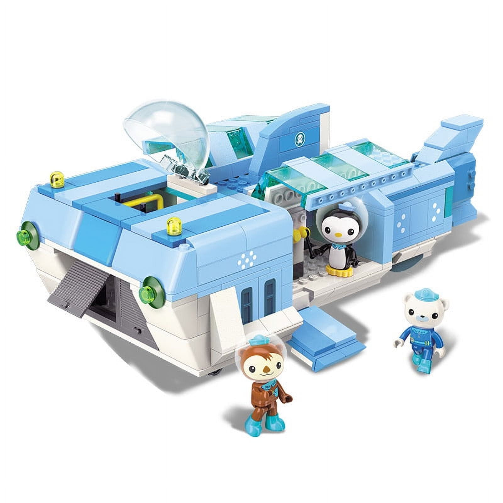 for Age 6+ Octonauts Building Block GUP-W White Shark Base