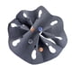 thumbnail image 1 of Alfombra plegable, juguetes interactivos, cama túnel, tapete de juego para gatos para rascarse Redondo Gris, 1 of 4