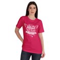 thumbnail image 1 of Inkmeso WoMen's Not All Angel Have Wings Some Have Stethoscopes Nurse T-shirt, 1 of 8