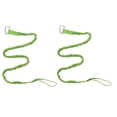 thumbnail image 3 of koolsoo 2x Kayak Paddle Leash Coiled ing Rod Leash Paddle Leash for ing Pole Rod green, 3 of 9
