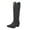 Black-A, variant on For Women Low Western Rhinestone Heel Boots High Rodeo Knee Studded Embroidered Boots Cowboy women's boots Thigh High Boots for Women Size 13 High Heel Boots for Women Sexy Thigh High Boots for