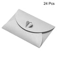 thumbnail image 3 of Mini Sobres Unique Bargains 24 Paquetes Corazón Plata, 3 of 6