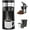 Black, variant on SIFENE 2-in-1 Single Serve Coffee Maker, Compatible with K-Pods & Grounds, Fast Brew, Compact Design, 6-12oz