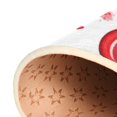 thumbnail image 6 of Icon Valentine's Day Style 63''x48'' Plush Memory Foam Bath Mat, Soft, Absorbent, Non Slip, Durable, 6 of 7