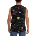 thumbnail image 4 of Disketp Galaxy Sleeveless Tshirts For Men, Muscle Shirts For Men Dry Fit Tank Top-Large, 4 of 8