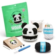 The Woobles Beginner Crochet Amigurumi Kits - Bao Bao the Panda