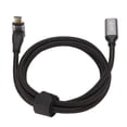 thumbnail image 2 of Cable USB C 3.1 Macho A Hurbra, PD100W Carga Rápida 10Gbps 4K A 60Hz Cable de Extensión USB C de 90 Grados Con Diseño En Forma de L Para Consolas de Juegos Deck,, 2 of 7
