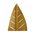 thumbnail image 5 of 17", 19", 26"H Gold Metal Leaf Sculpture, by DecMode (3 Count), 5 of 9