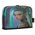 thumbnail image 2 of Vertical Pencil Case Pencil Bag Pencil Cases Large Capacity Storage Pencil Box Paintbrush Box Office Supplies Box Cyberpunk Women, 2 of 7