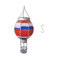 thumbnail image 1 of Lámpara solar con forma de globo aerostático, elegante, impermeable, decorativa, para exteriores, colgante Estilo F, 1 of 9