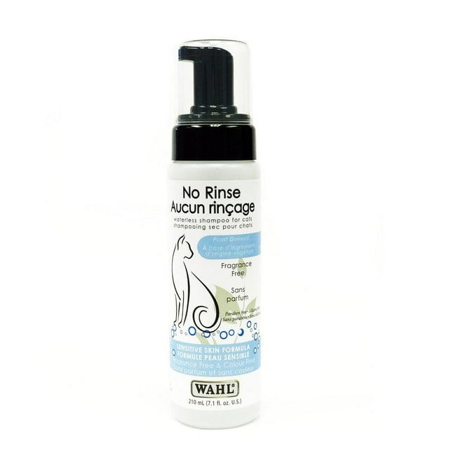 Wahl No Rinse Cat Shampoo, 210ml