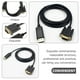 thumbnail image 3 of FELTECHELECTR Cable VGA de 1,8 m para monitor de ordenador de escritorio, monitor, proyector y accesorios., 3 of 7