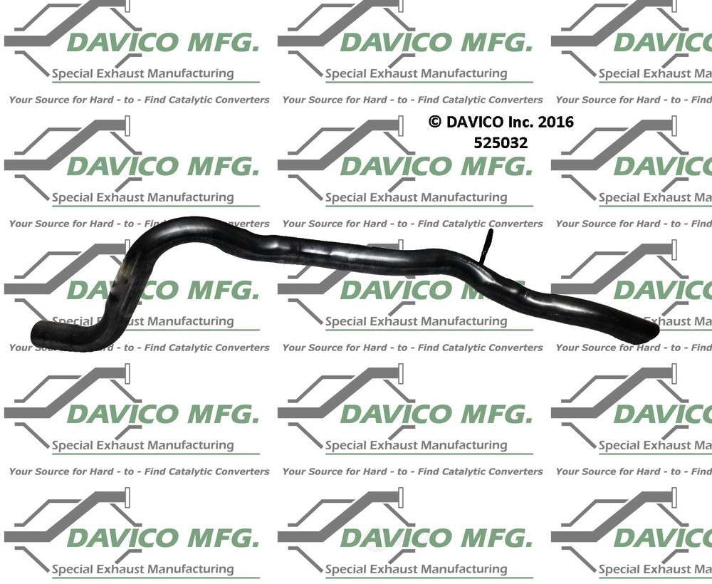 Davico Mfg 525032 Exact-Fit Exhaust Pipe