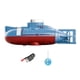 thumbnail image 5 of Mini submarino RC con control remoto para pecera, regalo de cumpleaños para niños azul, 5 of 9