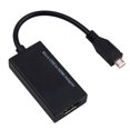 thumbnail image 1 of Adaptador Micro USB a HD S2 5P HDTV a HD Cable Adaptador de línea Reemplazo para tableta de proyector HDTV AweSitey DZ5594-00B, 1 of 2